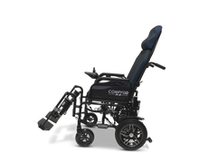 X-9 Remote Controlled Electric Wheelchair, Automatic Reclining Backrest & Lifting Leg Rests