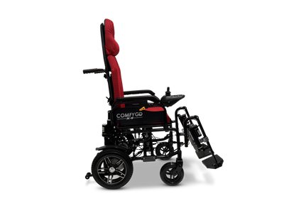 X-9 Remote Controlled Electric Wheelchair, Automatic Reclining Backrest & Lifting Leg Rests