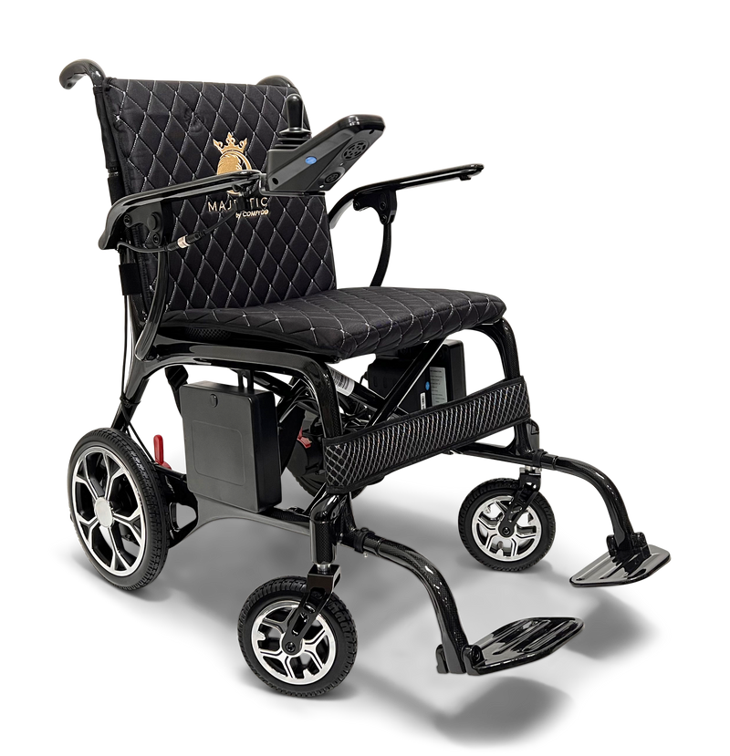 Phoenix Carbon Fiber Electric Wheelchair: Lightweight, Long-Range, Airline Approved