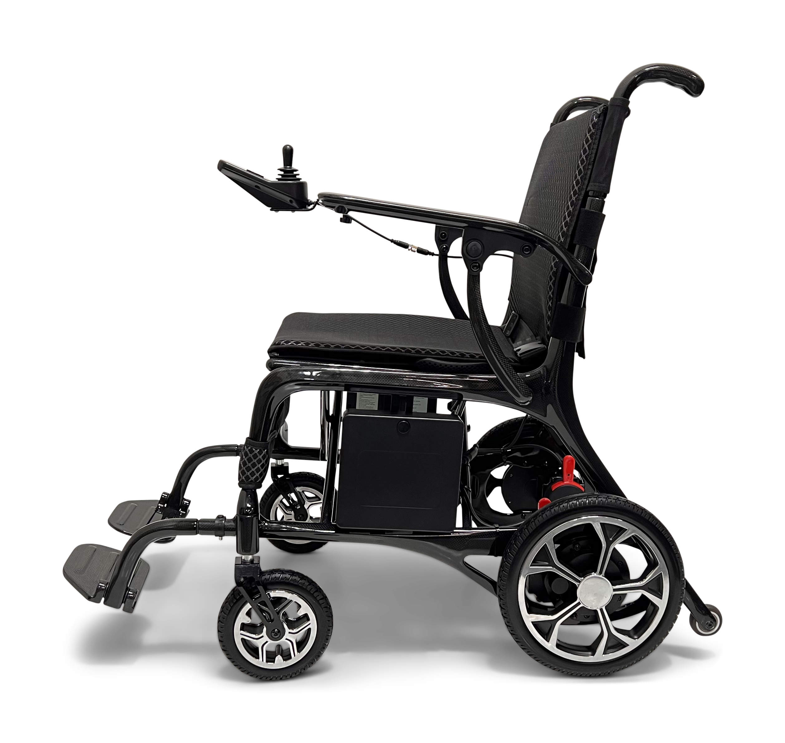 Phoenix Carbon Fiber Electric Wheelchair: Lightweight, Long-Range, Airline Approved