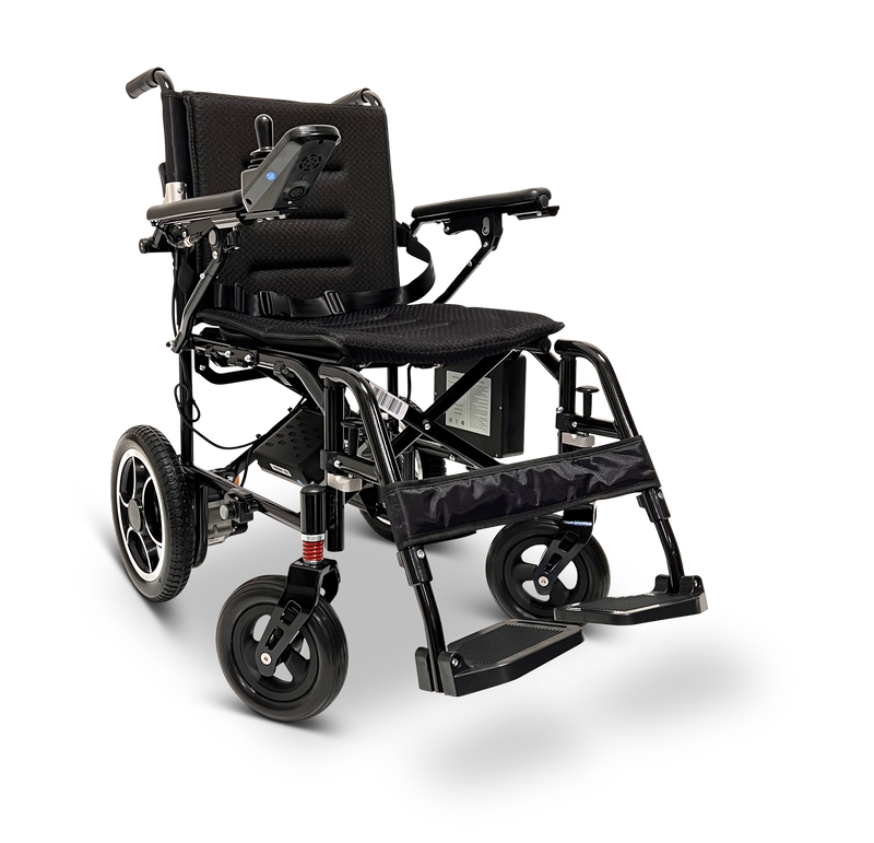 X-7 ComfyGO Lightweight Foldable Electric Wheelchair For Travel