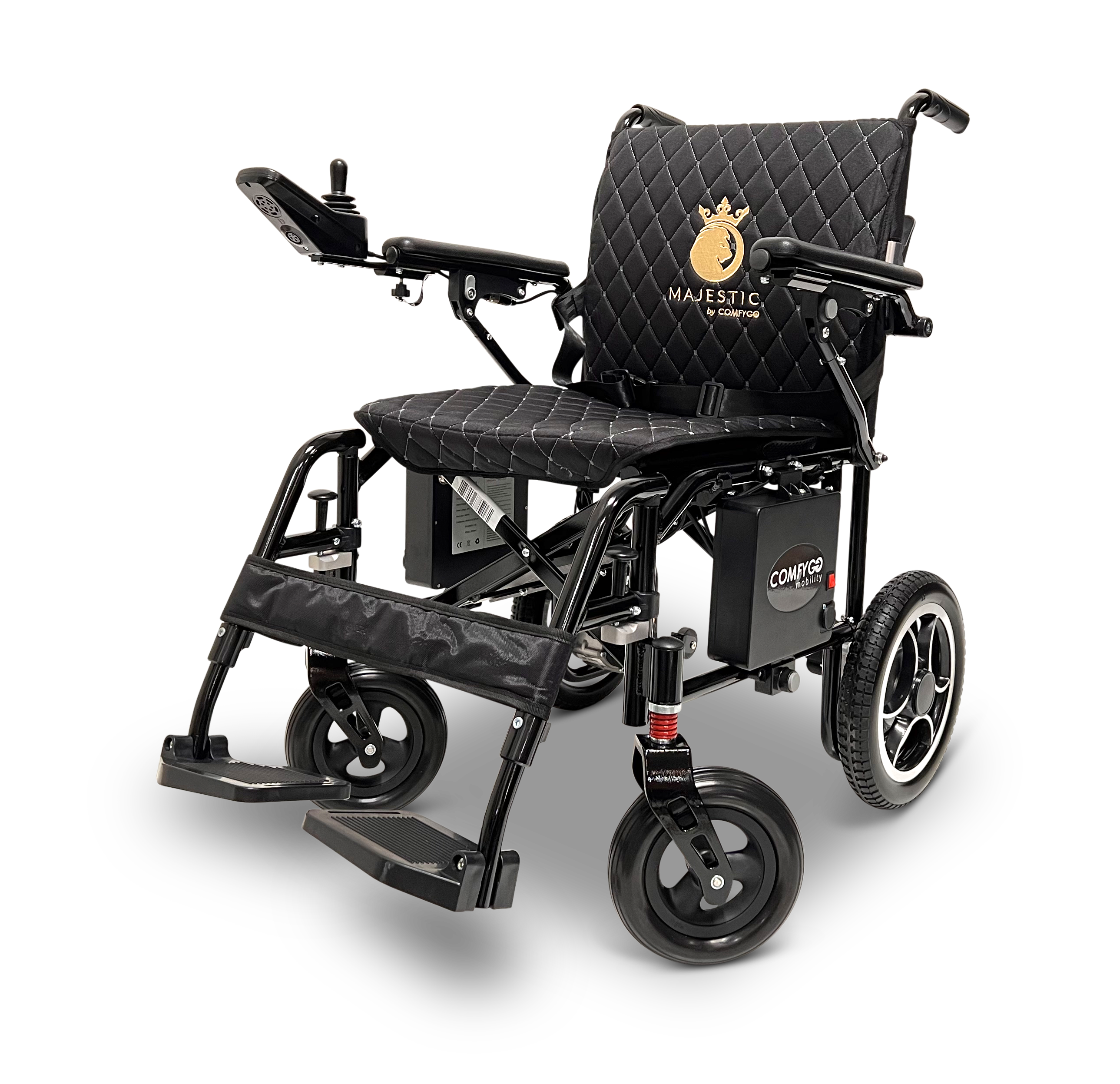 X-7 ComfyGO Lightweight Foldable Electric Wheelchair For Travel